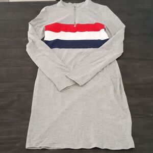 Heart and hips long sleeve t-shirt dress MIDI